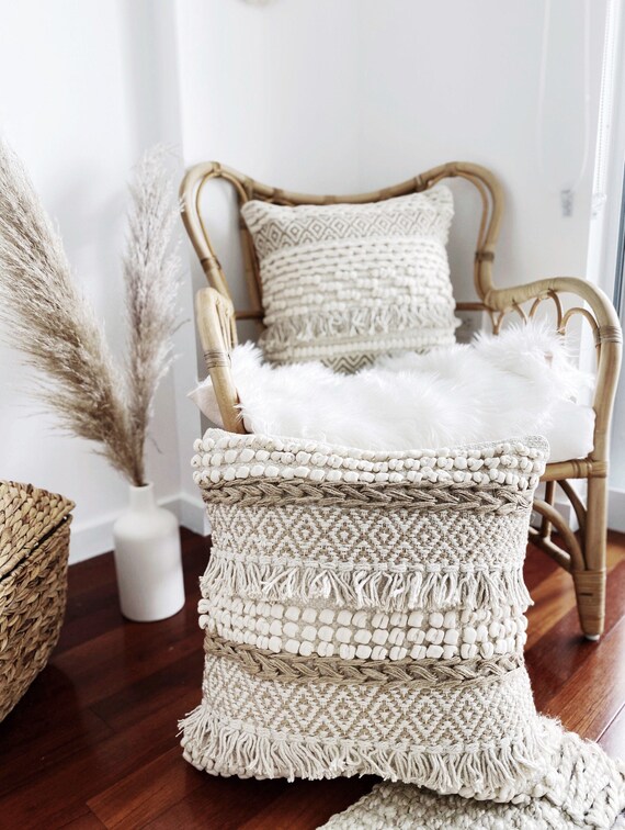 Bohemian Fringe Throw Pillow Bohemian Fringe Throw Pillow