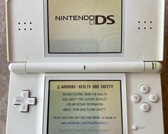 Nintendo DS Lite Jet Black Console Box & Manual Japanese