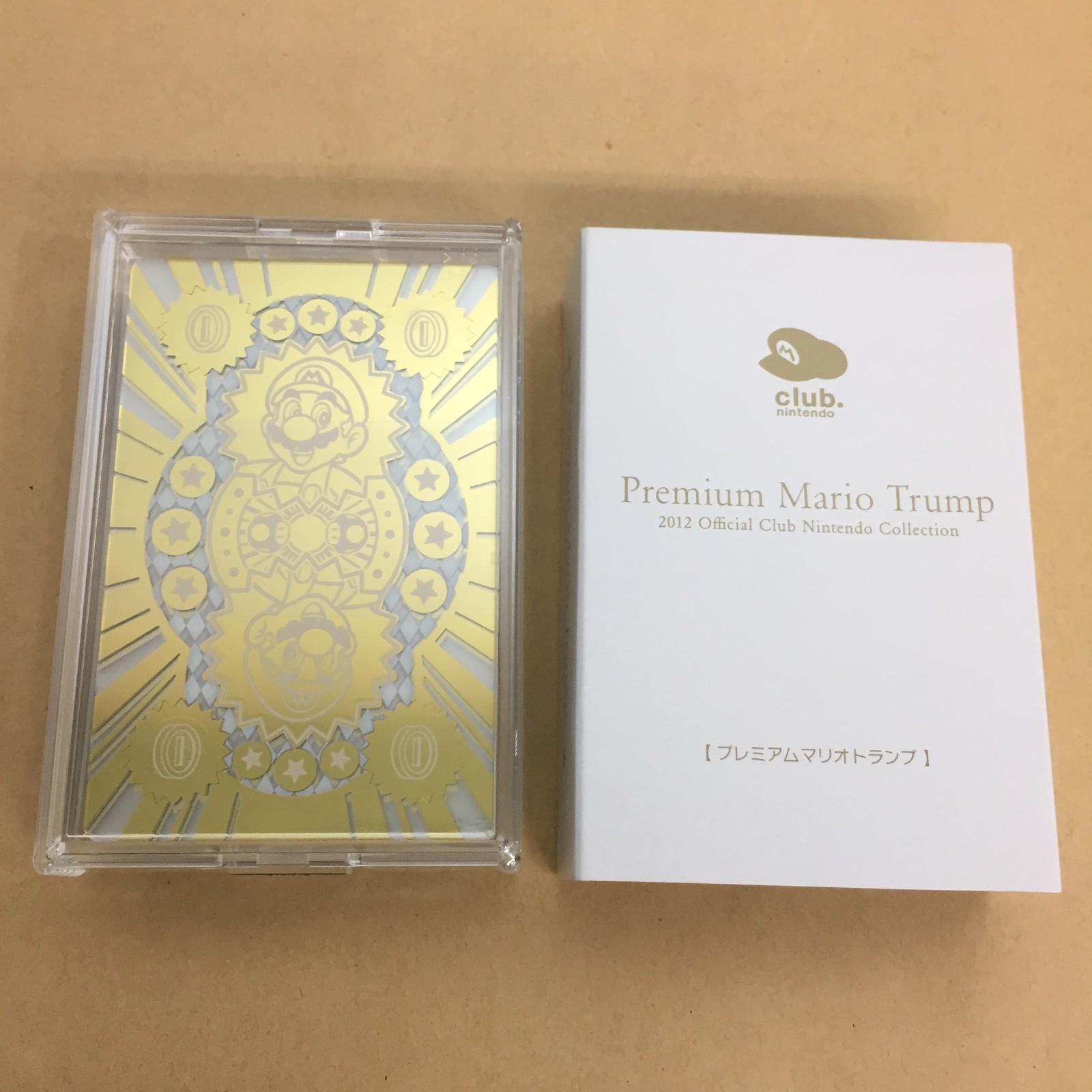 Club Nintendo Mario Playing Cards. Amazing Well Made and Detailed