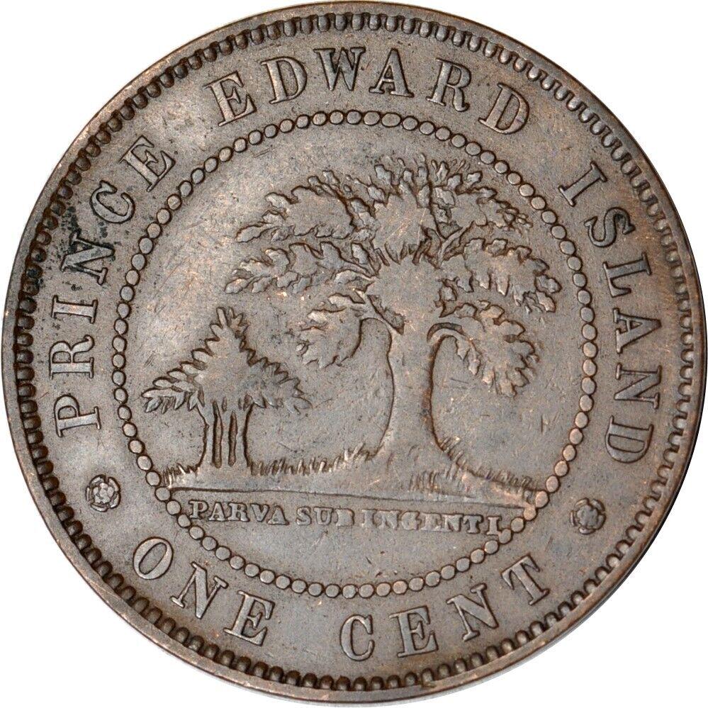 1871 Canadian Penny, Prince Edward Island Issue. Pre-federation