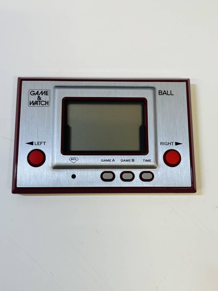 ゲーム＆ウォッチ「ボール」。クラブバージョン。クラブニンテンドーで