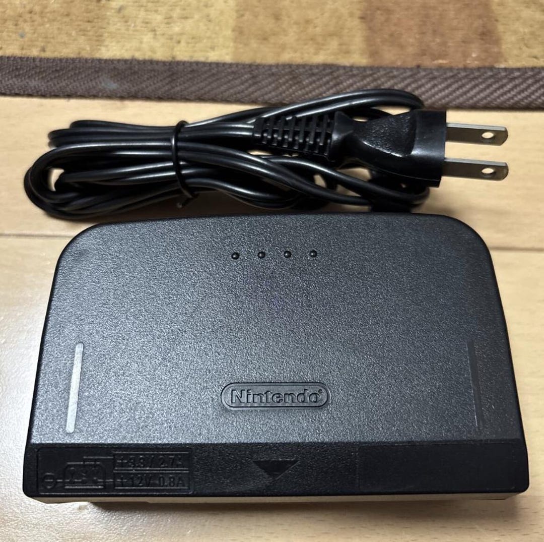 Authentic Official Nintendo 64 Charger - 100% OEM. High Quality