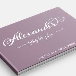 Custom Wedding Guest Book | Personalized Guest Book | Photo Guest Book | Polaroid Guest Book