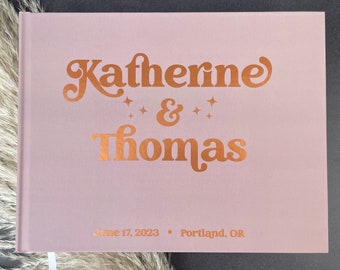 Wedding Guest Book | Personalized Polaroid Guestbook | Album for Wedding