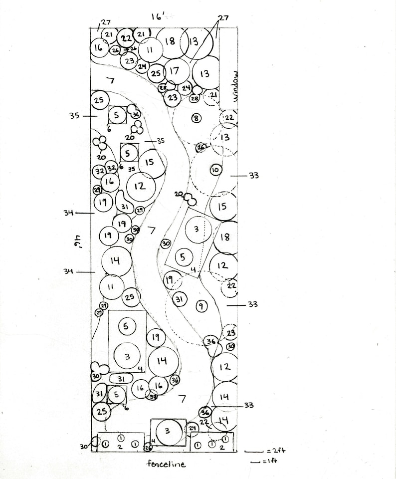 Custom Japanese Garden Design - Detailed Plant List & Support - Designed for YOUR Planting Space image 3