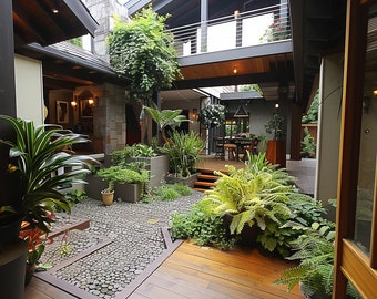 Diseño de jardín urbano personalizado: lista detallada de plantas y soporte: diseñado para SU espacio de plantación