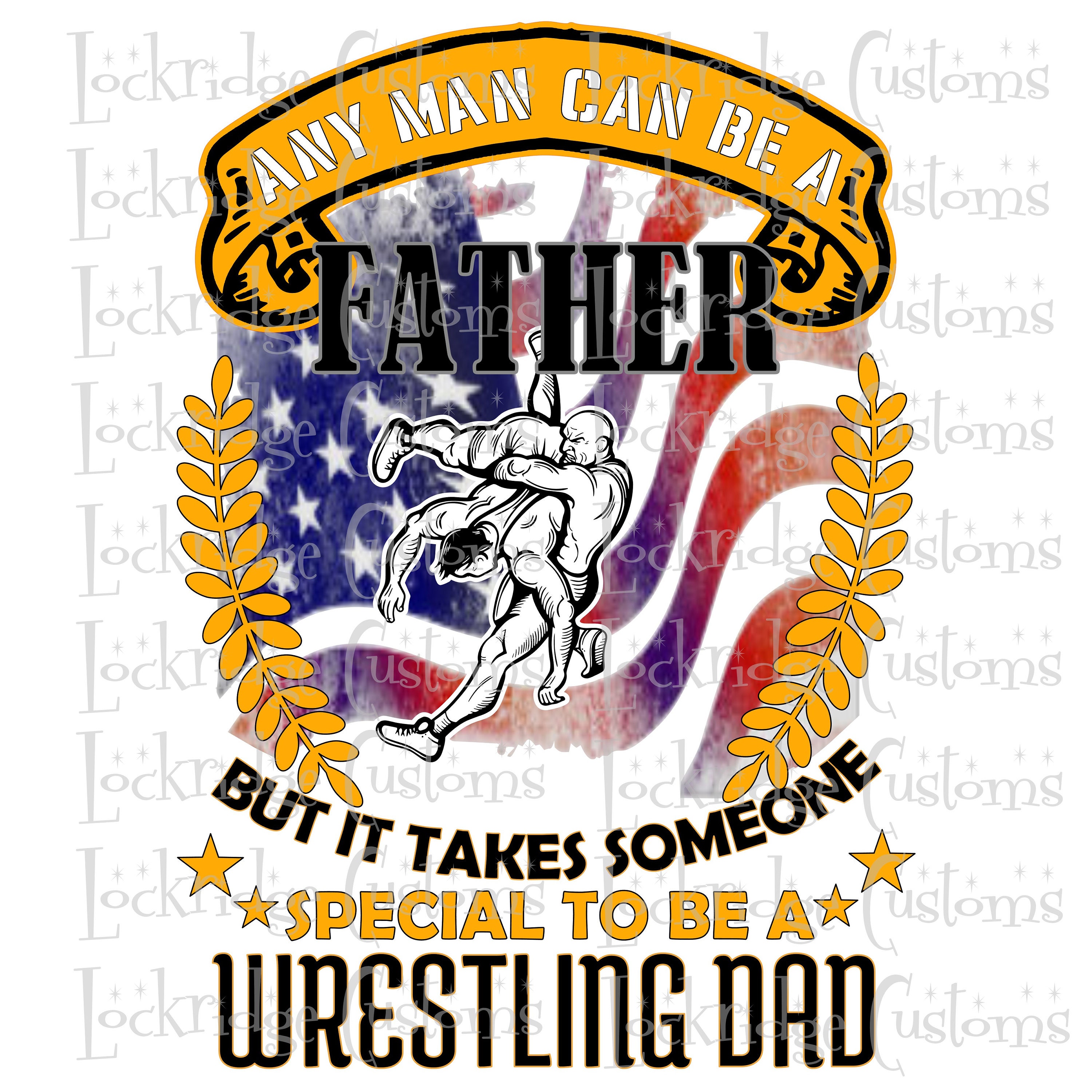 Download Wrestling Dad sublimation PNG | Etsy