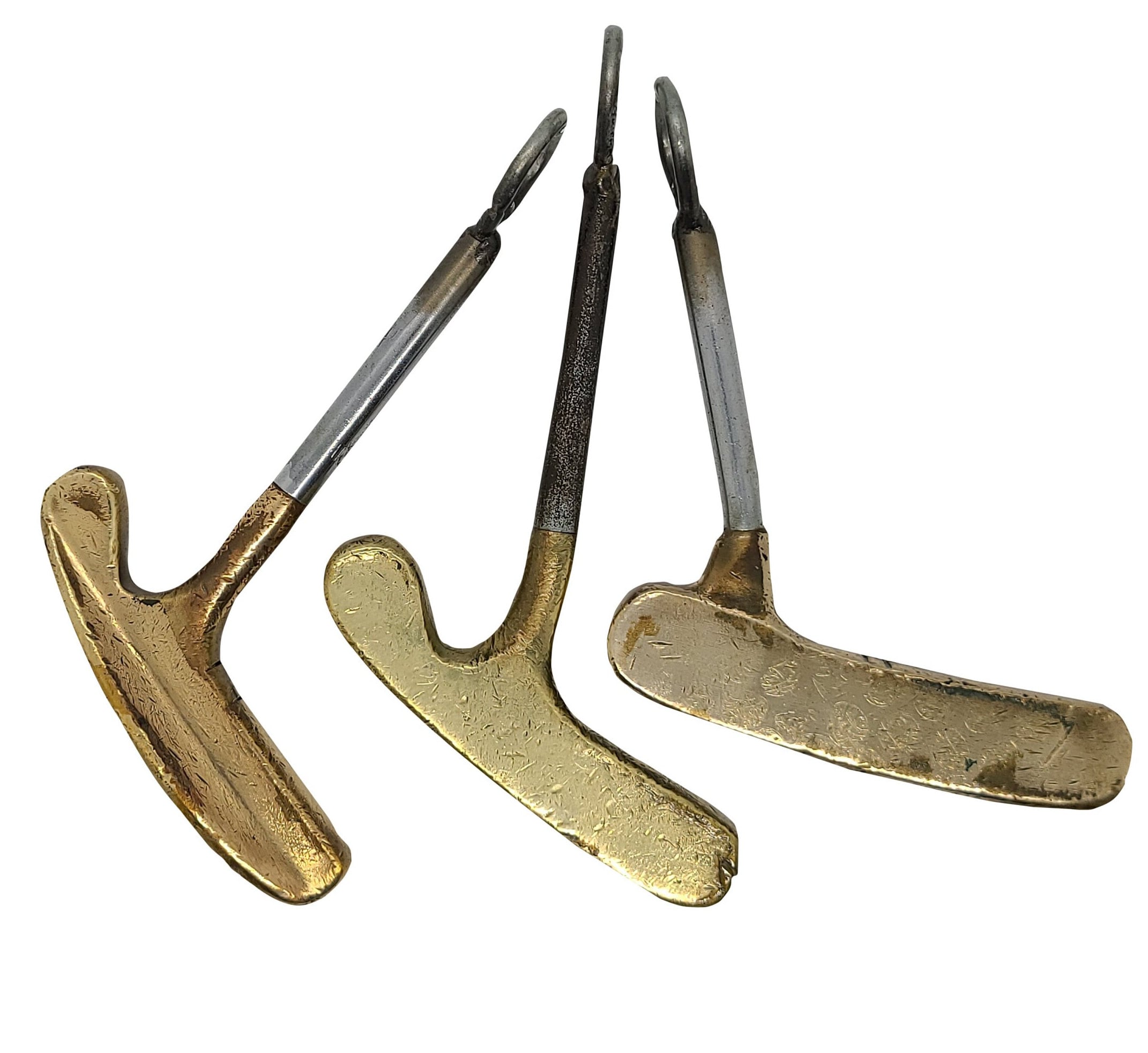 置物 vintage golf collection Vintage Golf Club Set Irons, Wedges, Putter, Woods W/ Head