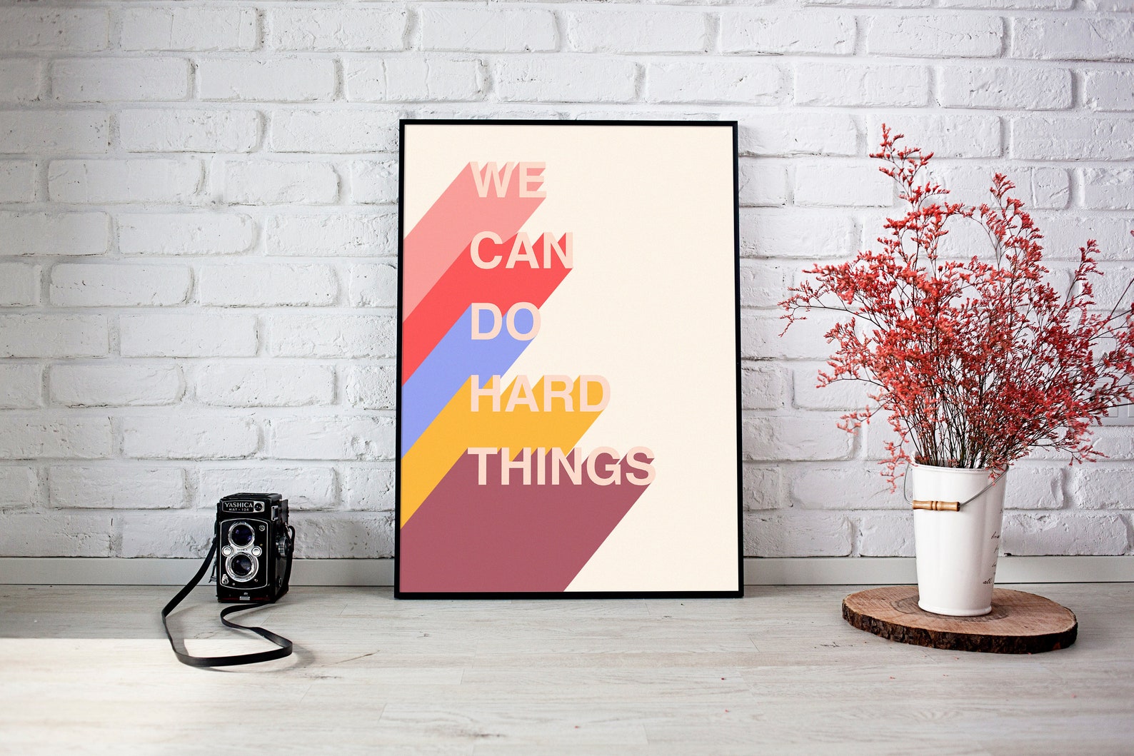 Glennon Doyle Quotes We Can Do Hard Things Digital Print Etsy