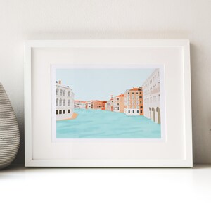 Venice art print, Venice print, Venice poster, Venice art, Venice Italy, Italy art print, Italy poster, Travel print, printable wall art