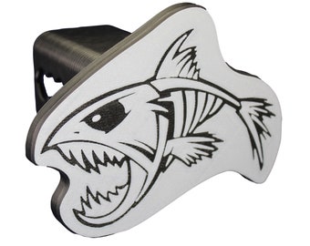 Angry Fish Trailer Hitch Cover – Durable UV‑Resistant