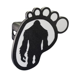 Bigfoot Trailer Hitch Cover, Sasquatch Yeti Skunk Ape (Fits 2" or 1.25" Receivers) 210510