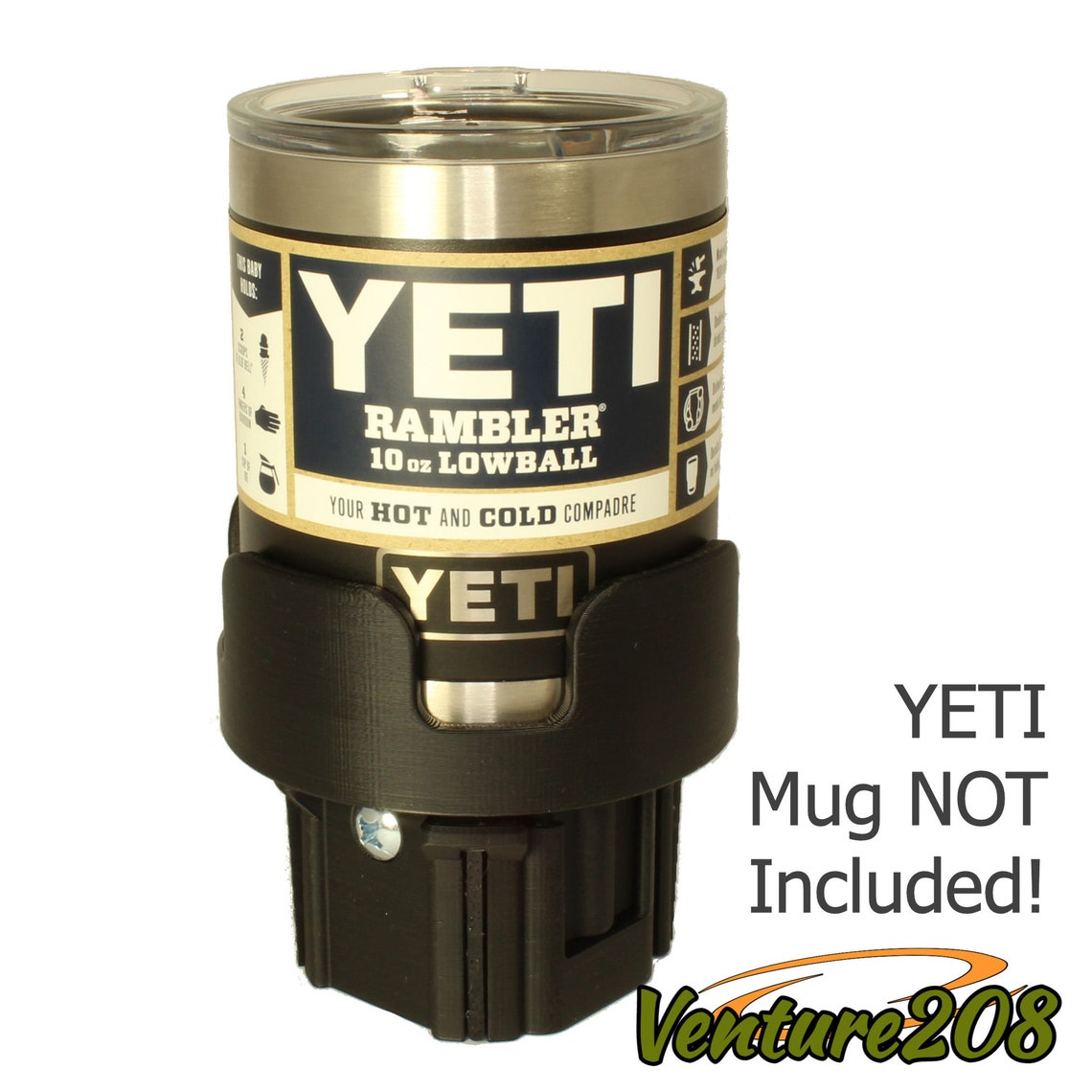 Mug Buddy Cup Holder Adapter System for Yeti Rambler 10 oz Etsy