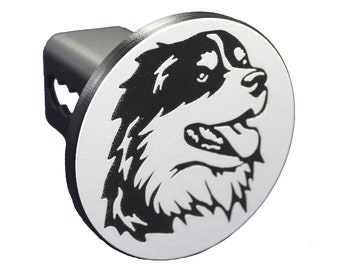 Australian Shepherd, Border Collie Trailer Hitch Cover