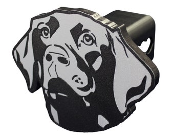Labrador Retriever Trailer Hitch Cover