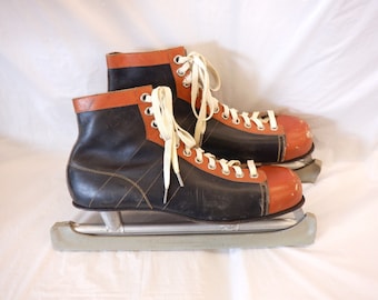 Vintage Men's Ice Skates, size 11