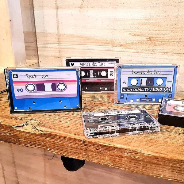 Custom Cassette Tape Etsy