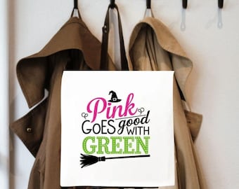 Wizard of Oz Flowers Polyester Tote Bag – Applique Embellishment