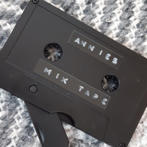 USB Cassette Tape Mix Tape Personalised Personalized Text Perfect for Birthdays, Favors, Favours, Mother's Day,Father's Day, Music DJ Fan