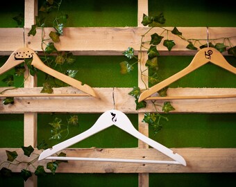 Personalized Fairytale Wedding Hanger, Bridal Party Gift