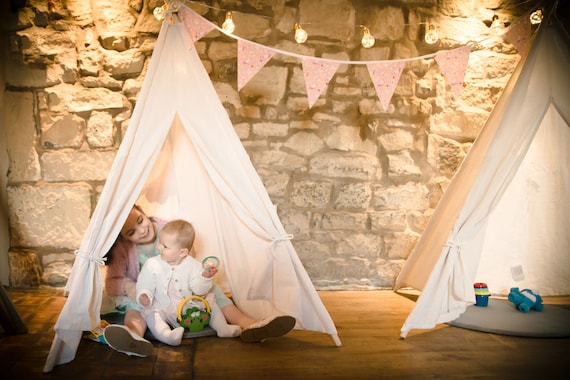 Wedding Teppe Teepee Perfect For Kid Play and Children's Entertainment Tent Wigwam Teepee Camping Sleeping Hideout Shelter Indoor Outdoor