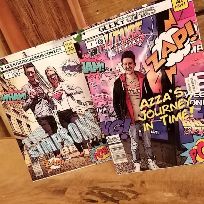 Custom Comic Book - Etsy