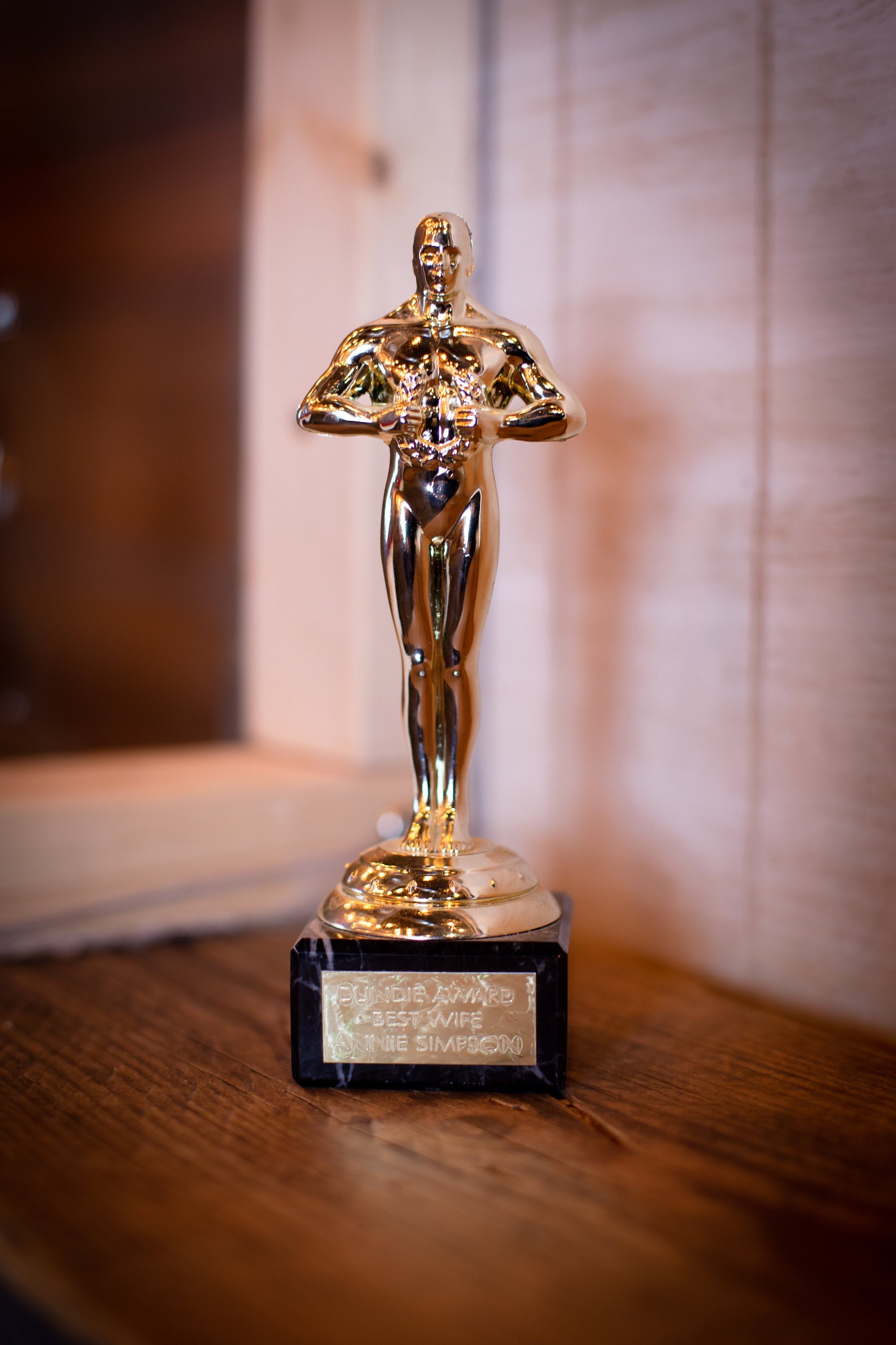 Awards Trophy Prop Perfect for Oscar Party the Office Dundie Etsy UK