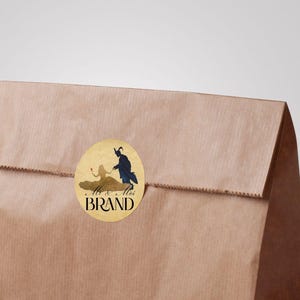 Adesivi per matrimonio La bella e la bestia Bomboniere personalizzate Bomboniere personalizzate Borse Regali per bambini Attività Fiaba rustica Economici