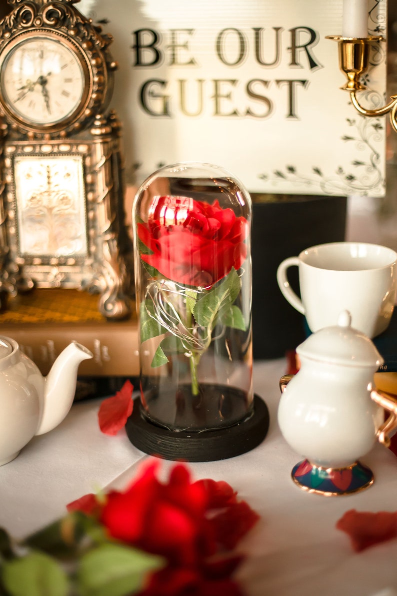 Beauty and the Beast Gold Candelabra with Candles Perfect for Etsy