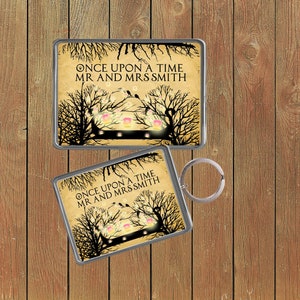 Rapunzel floating Lanterns Wedding Keychain  Keyring Magnets Favours Favors Personalized Personalised Custom Brithday Wedding Woodland