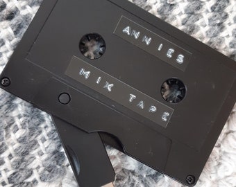 Personalized Mixtape USB Cassette Tape, Custom Label