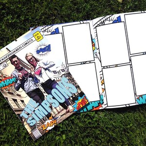 Personalized Comic Book Gift for Paper Anniversary – ajpersonalizedcomics