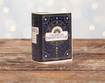 Celestial Book Vase | Astrology Decor, Planet & Star Design