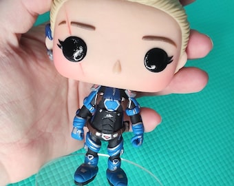 Personalized POP, 100% handmade with polymer clay (no creation limits) - Christmas, Birthday Gift - Personalized Box