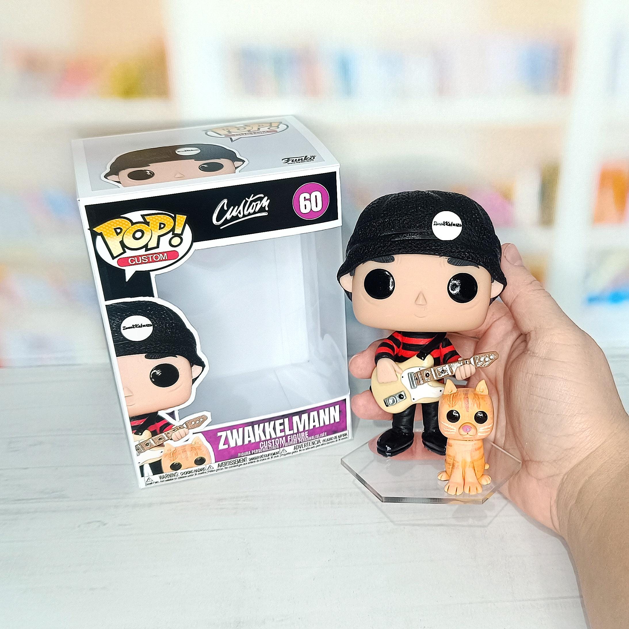 Custom Funko Pop Figure - Custom Pop, Funko Box - Handmade From 