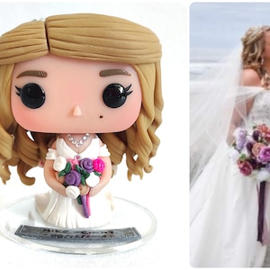 Personalized POP, 100% handmade with polymer clay (no creation limits) - Christmas, Birthday Gift - Personalized Box image 6