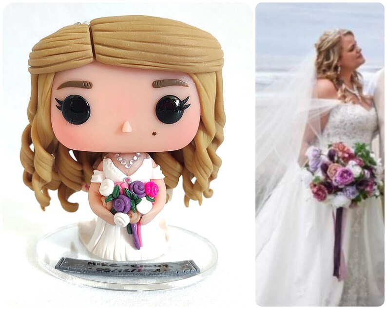 Personalized POP, 100% handmade with polymer clay (no creation limits) - Christmas, Birthday Gift - Personalized Box image 6