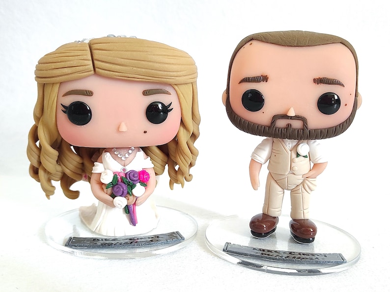 Personalized POP, 100% handmade with polymer clay (no creation limits) - Christmas, Birthday Gift - Personalized Box image 2