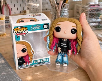 Statuetta Funko Pop personalizzata - Pop personalizzato, scatola Funko - Realizzata a mano a partire da foto