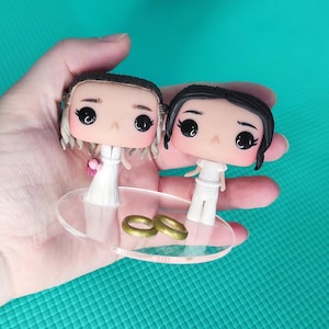 Personalized POP, 100% handmade with polymer clay (no creation limits) - Christmas, Birthday Gift - Personalized Box image 9