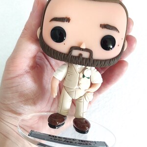 Personalized POP, 100% handmade with polymer clay (no creation limits) - Christmas, Birthday Gift - Personalized Box image 8