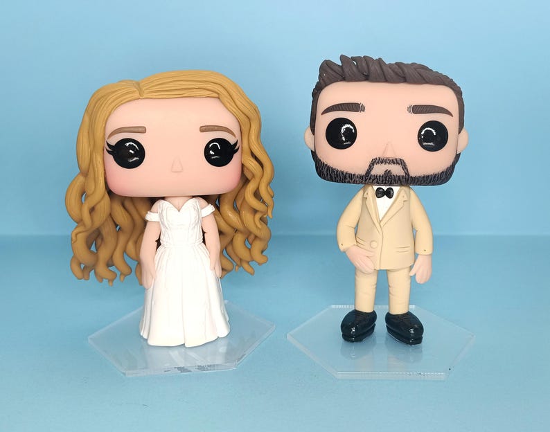 Personalized POP, 100% handmade with polymer clay (no creation limits) - Christmas, Birthday Gift - Personalized Box image 18