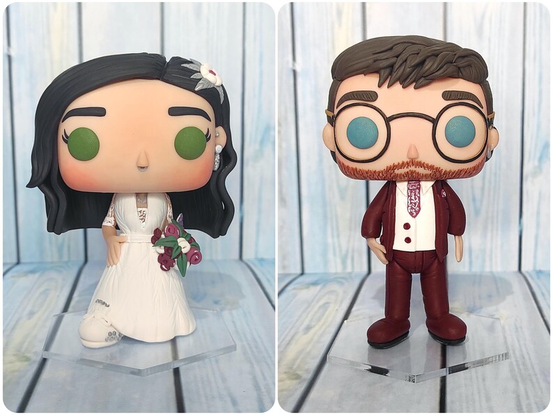 Personalized POP, 100% handmade with polymer clay (no creation limits) - Christmas, Birthday Gift - Personalized Box image 16