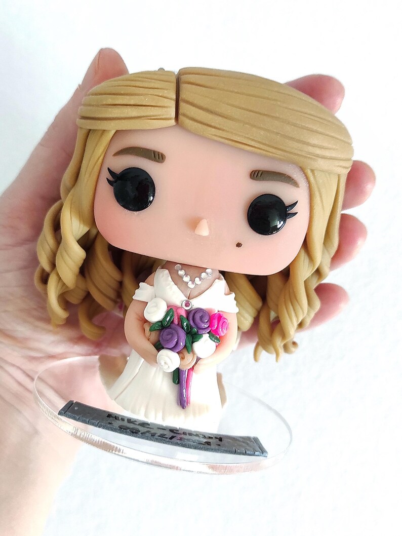 Personalized POP, 100% handmade with polymer clay (no creation limits) - Christmas, Birthday Gift - Personalized Box image 7