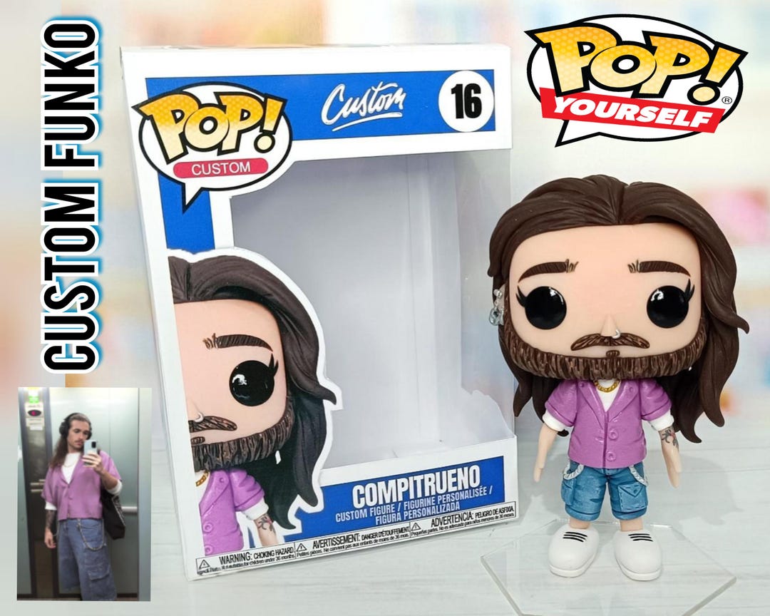 Funko POP Custom Caja Funko (opcional), hecho a partir de fotos
