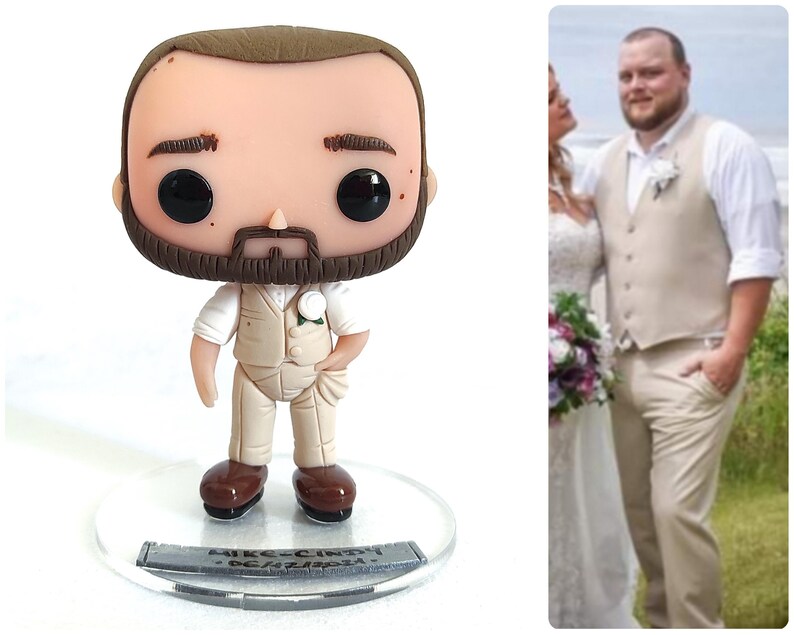 Personalized POP, 100% handmade with polymer clay (no creation limits) - Christmas, Birthday Gift - Personalized Box image 5