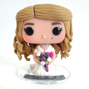 Personalized POP, 100% handmade with polymer clay (no creation limits) - Christmas, Birthday Gift - Personalized Box image 4