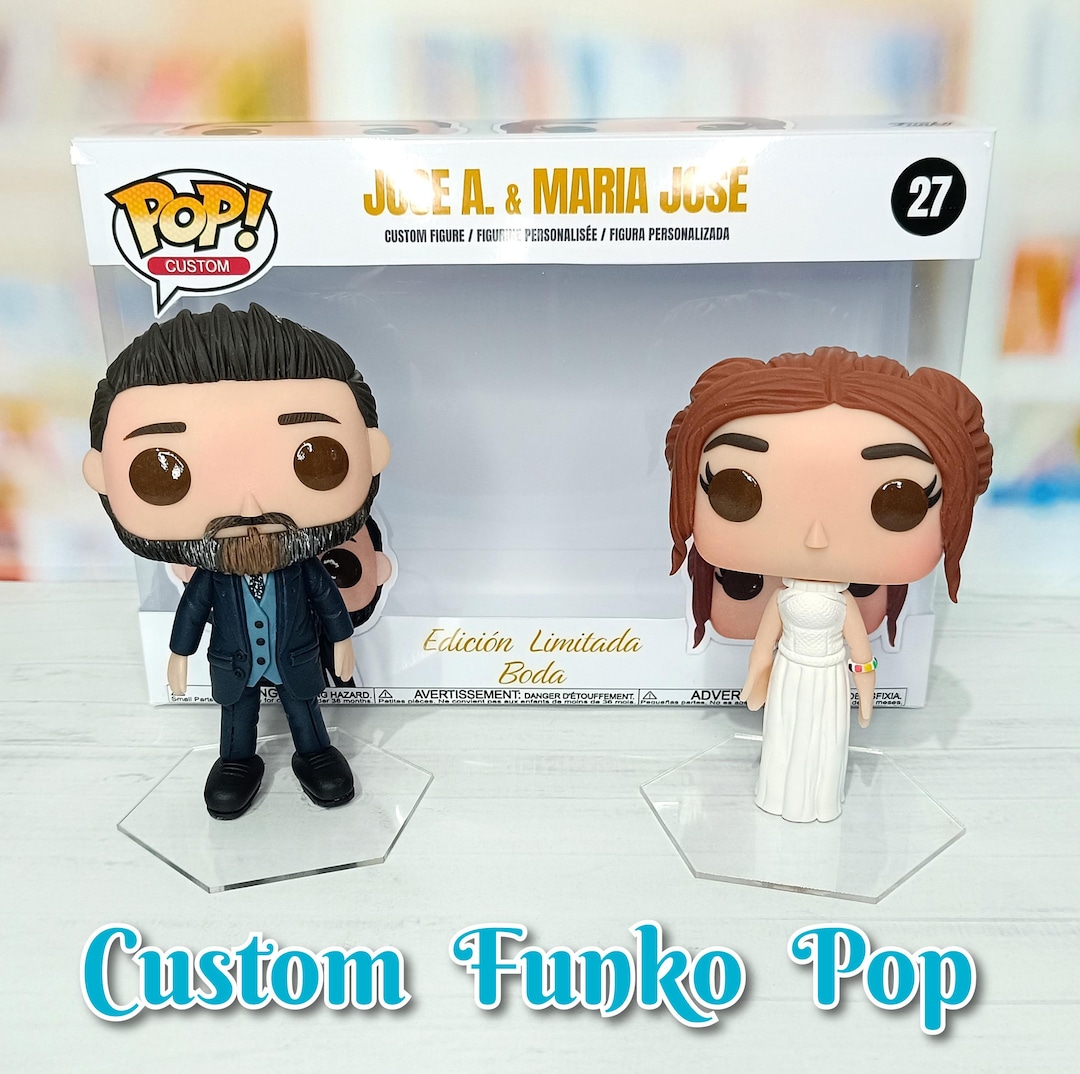 Personalized POP, 100% Handmade With Polymer Clay (no