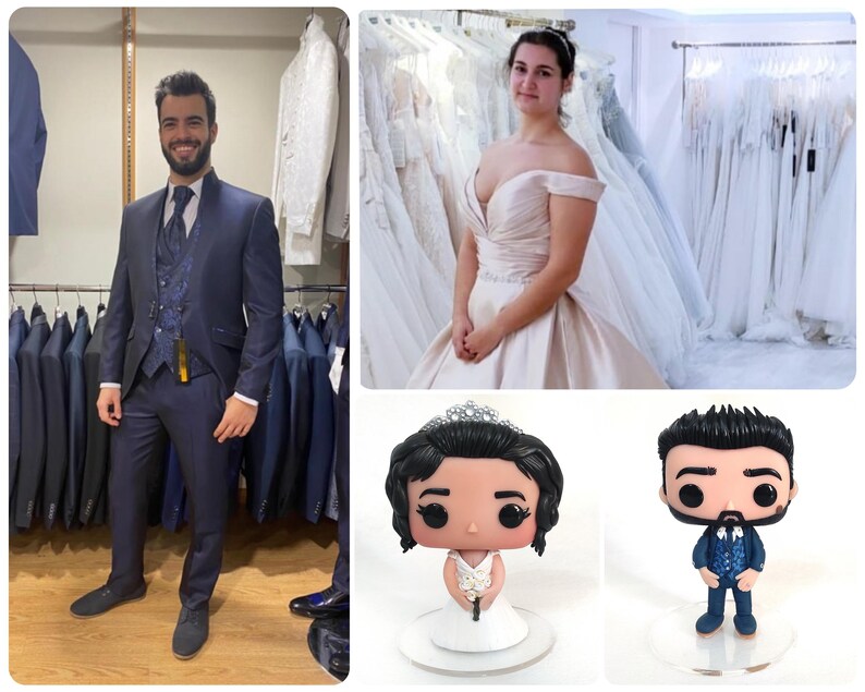 Personalized POP, 100% handmade with polymer clay (no creation limits) - Christmas, Birthday Gift - Personalized Box image 14