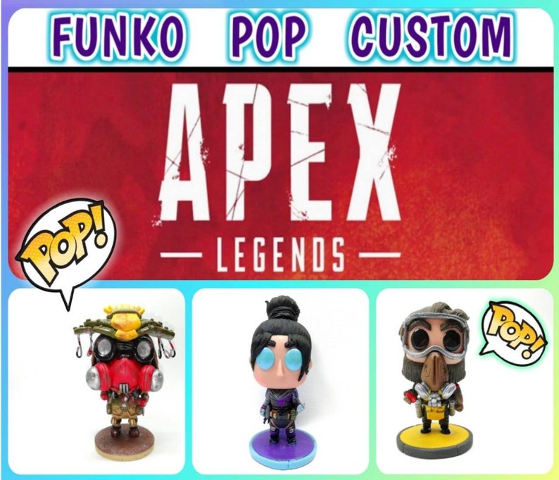 Funko Pop Apex Legends Funko Pop Custom All Characters - Etsy